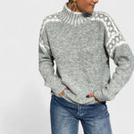 Pull "Emma" – Raffiné à Épaules Contrastées