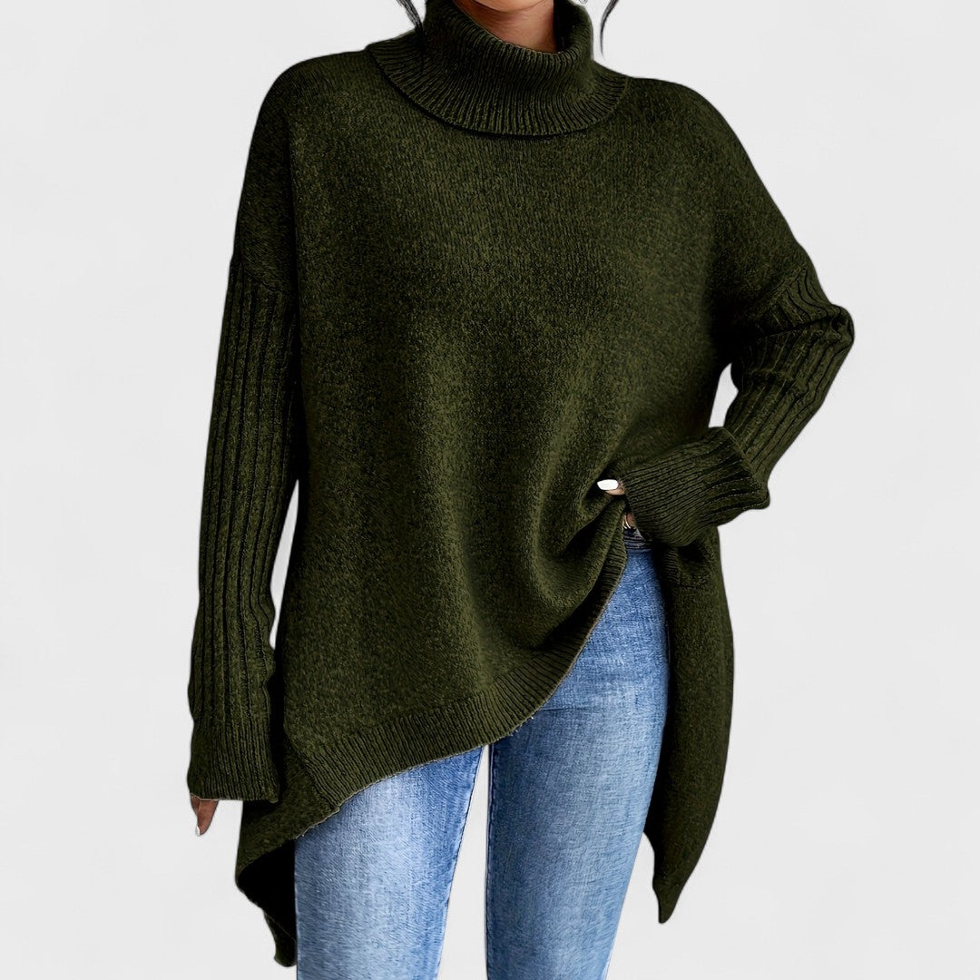 Trui "Anja" – Oversized Asymmetrisch