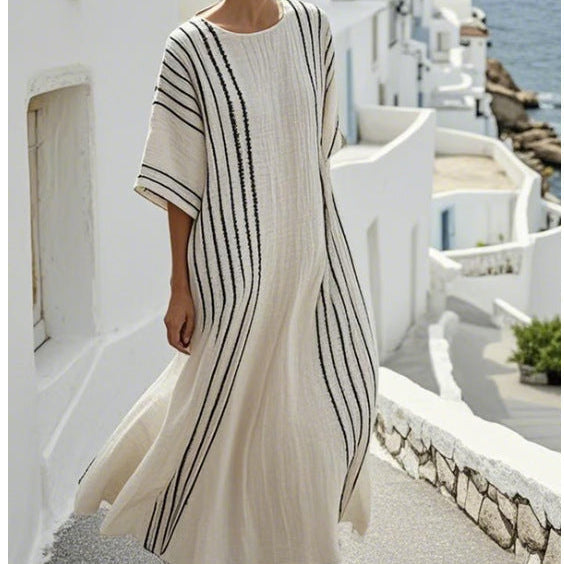 Robe Caftan "Julia" – Éclat d'Été