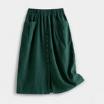 Midirok met Wassing – Linnen & Katoen