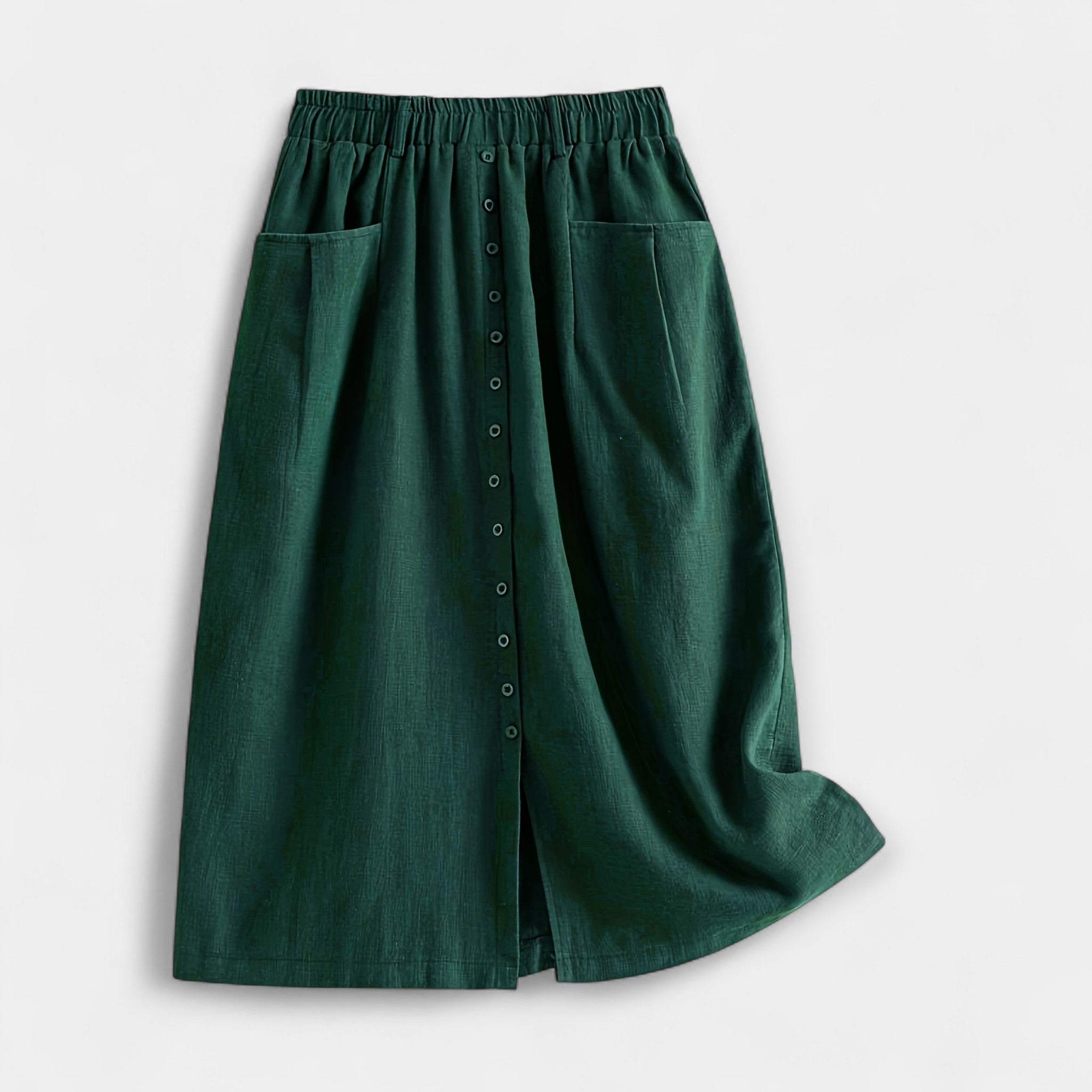 Midirok met Wassing – Linnen & Katoen