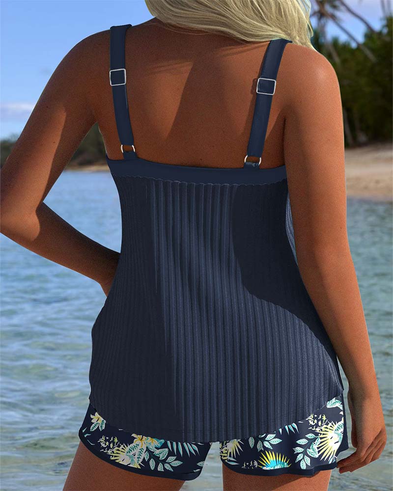Tankini "Annika" – Deux pièces rayé
