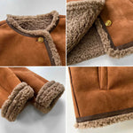 Bontmantel "Nora" – Met Knopen