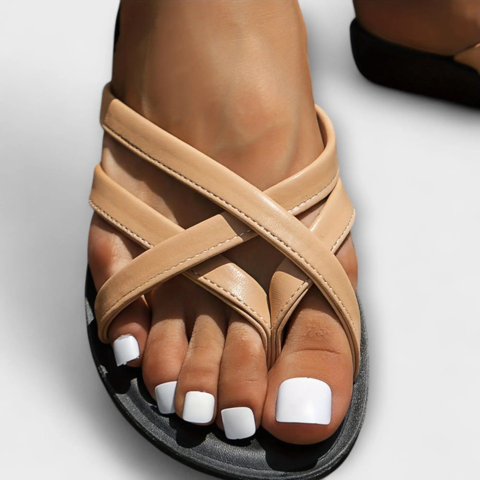 Sandalen "Eva" – Kleurrijk met Kant