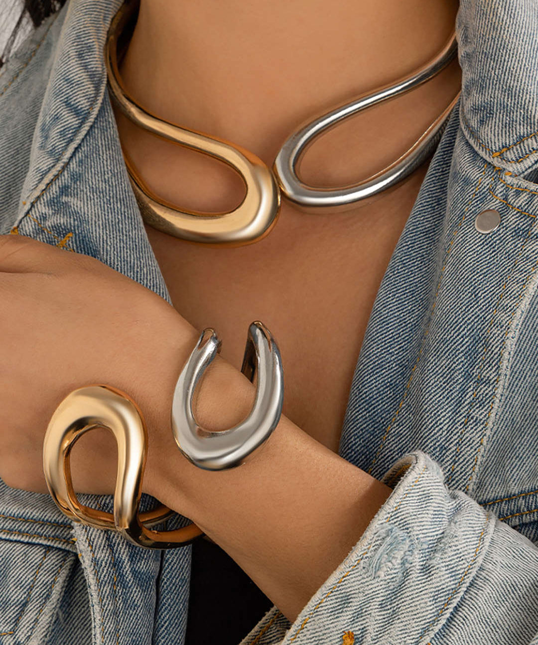 Bracelet – Asymétrique ajouré