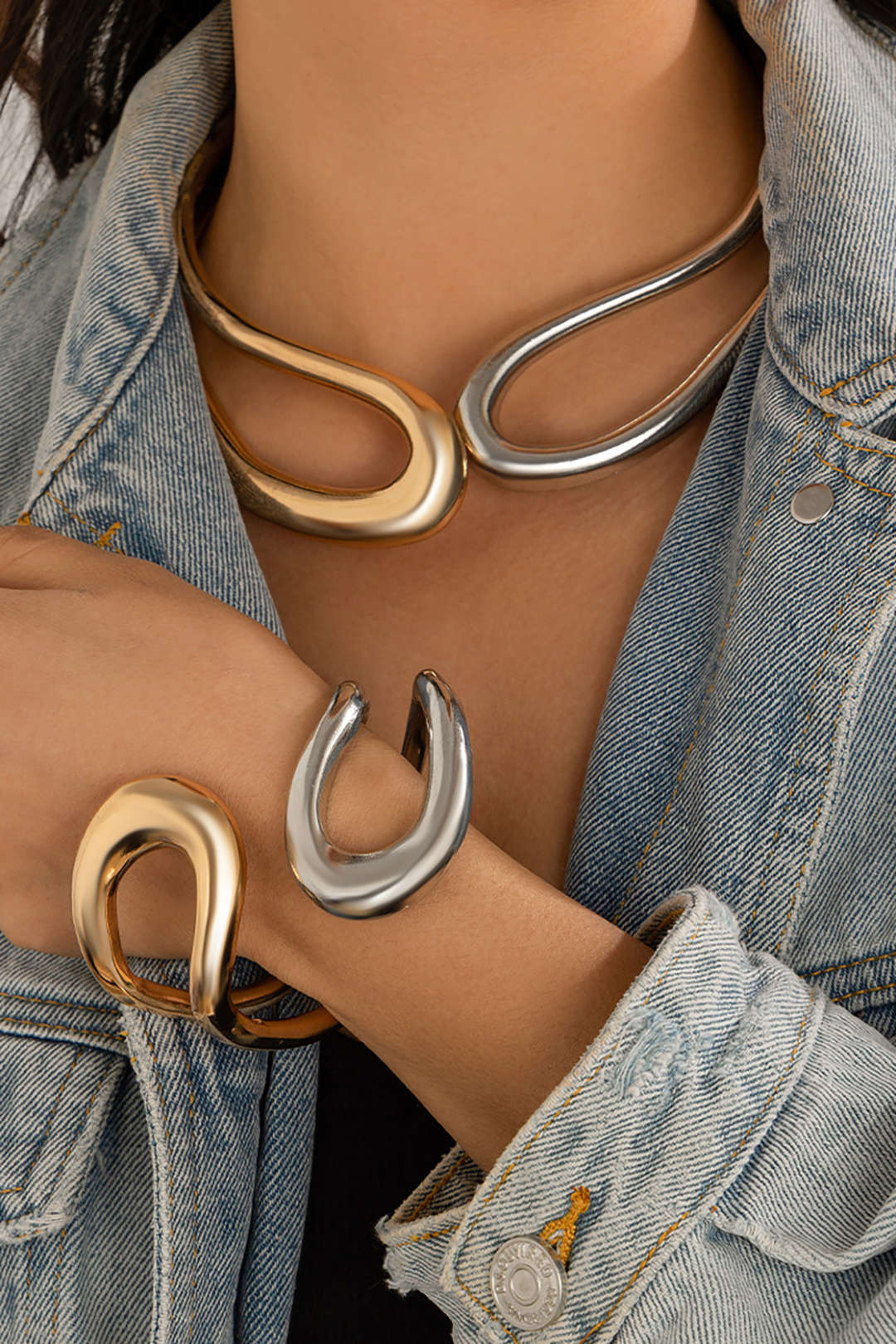 Bracelet – Asymétrique ajouré