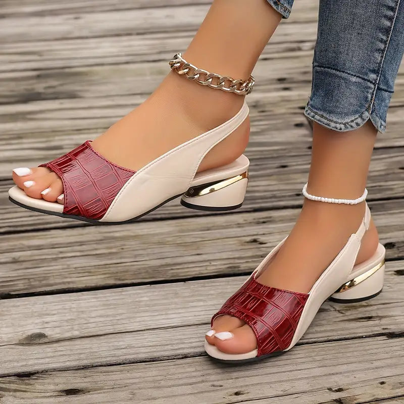 Orthopedische Sandalen "Rosa" – Elegant Comfort