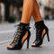 Hakschoenen "Amélia" – Met Veters