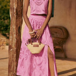 Ensemble en dentelle "Moema" – Bohème rose