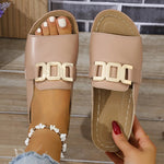 Sandalen "Franziska" – Gouden Gesp