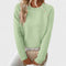 Pull Asymétrique "Juliane" – Une Épaule & Boutons