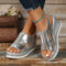 Orthopedische Sandalen "Renate" – Goud & Zilver