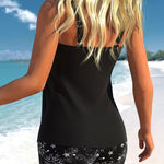 Tankini "Rosemarie" – Imprimé soleil