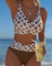 Bikini "Liesl" – Découpes & motif losanges