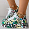 Sneakers "Veronika" – Graffiti met Demping