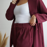 Ensemble "Kers" – Bordeaux & brun