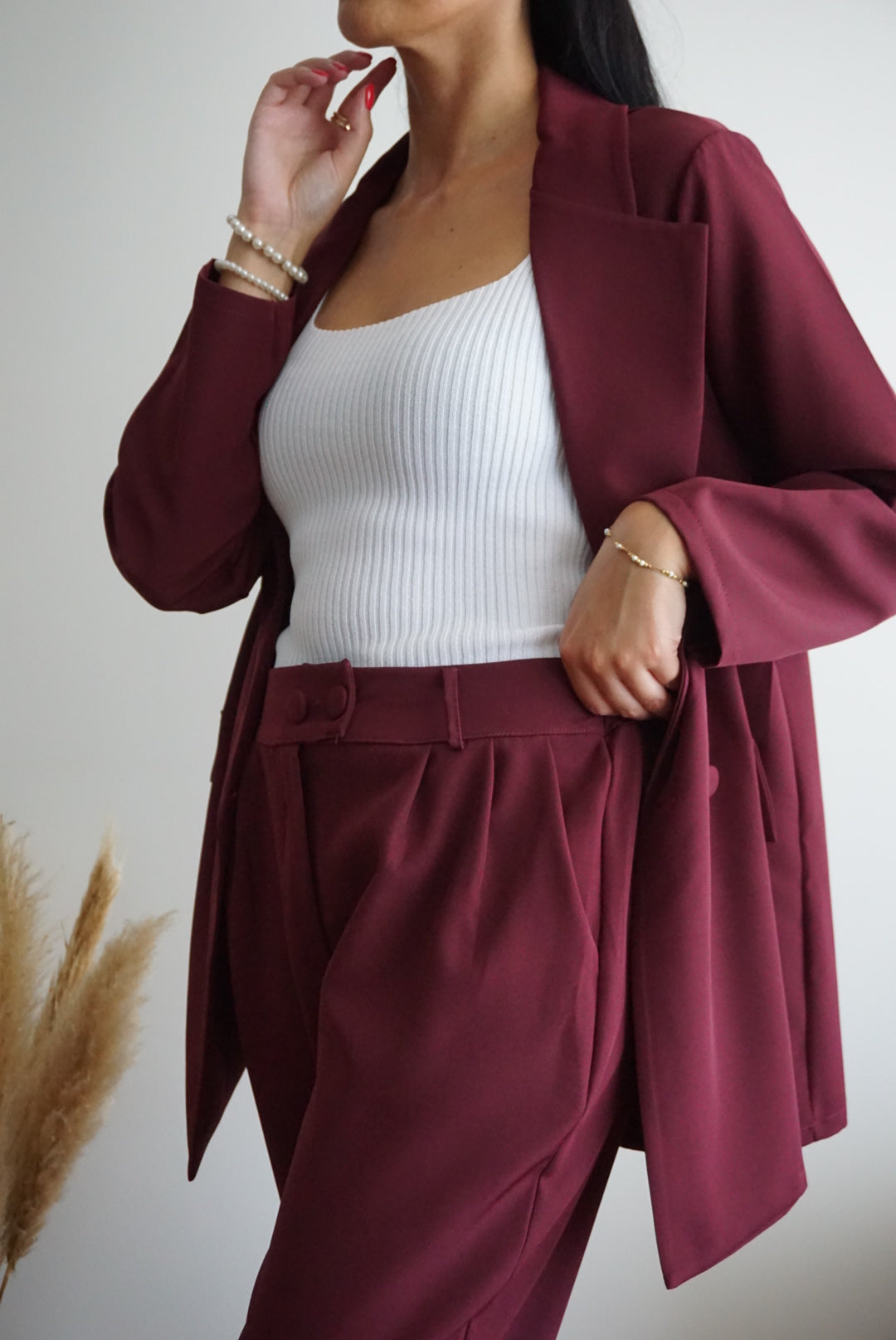 Ensemble "Kers" – Bordeaux & brun