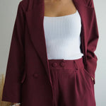 Ensemble "Kers" – Bordeaux & brun