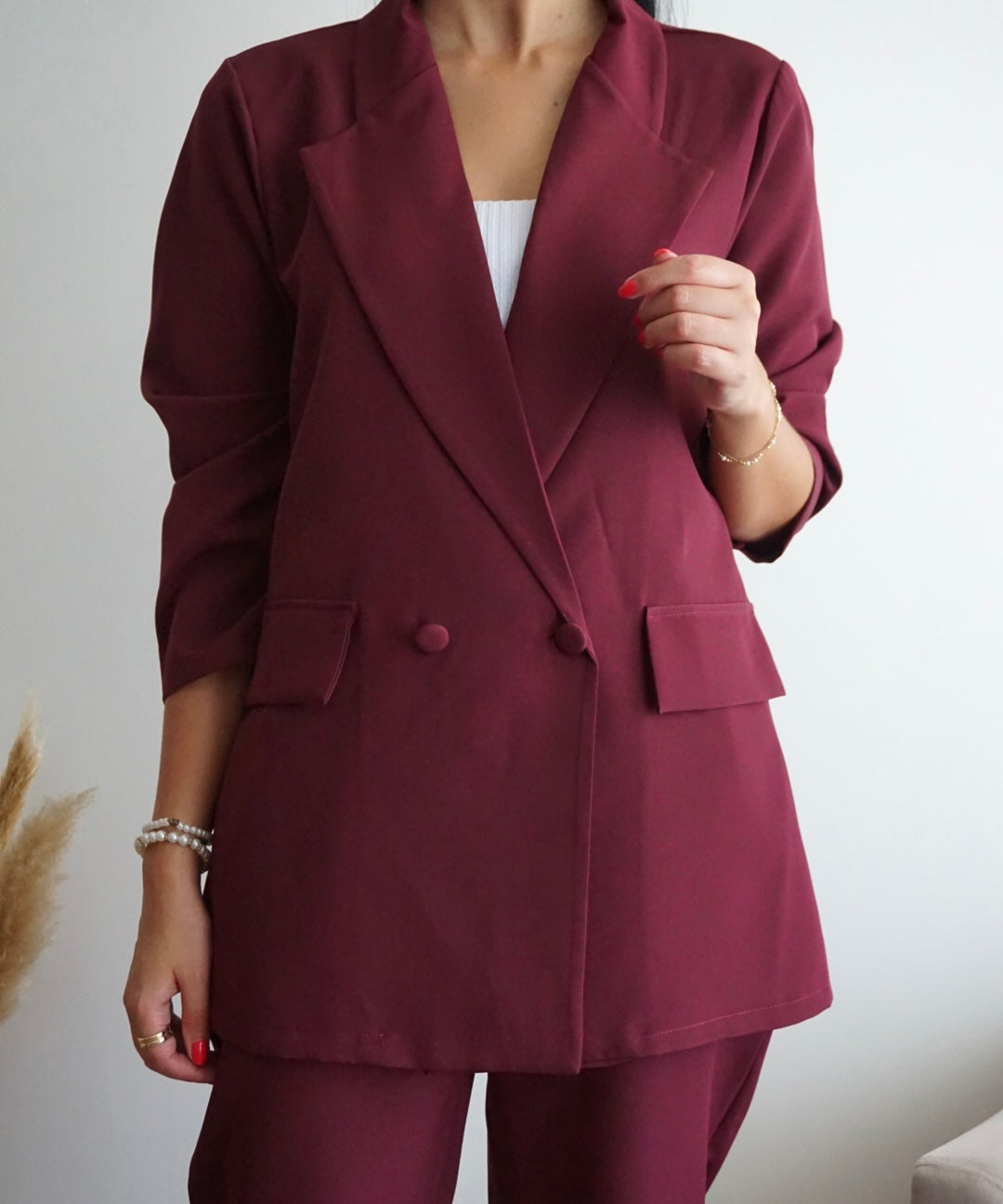 Ensemble "Kers" – Bordeaux & brun