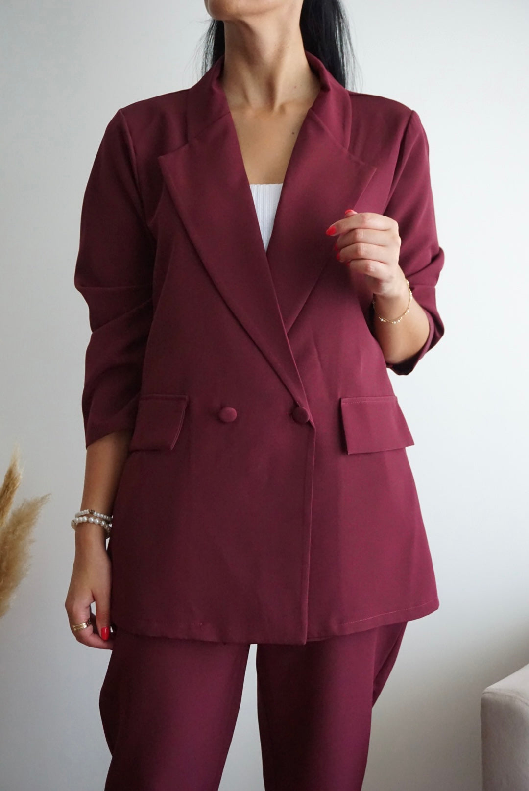 Ensemble "Kers" – Bordeaux & brun