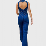 Denim Jumpsuit "Valerie" – Hartvormige Rug