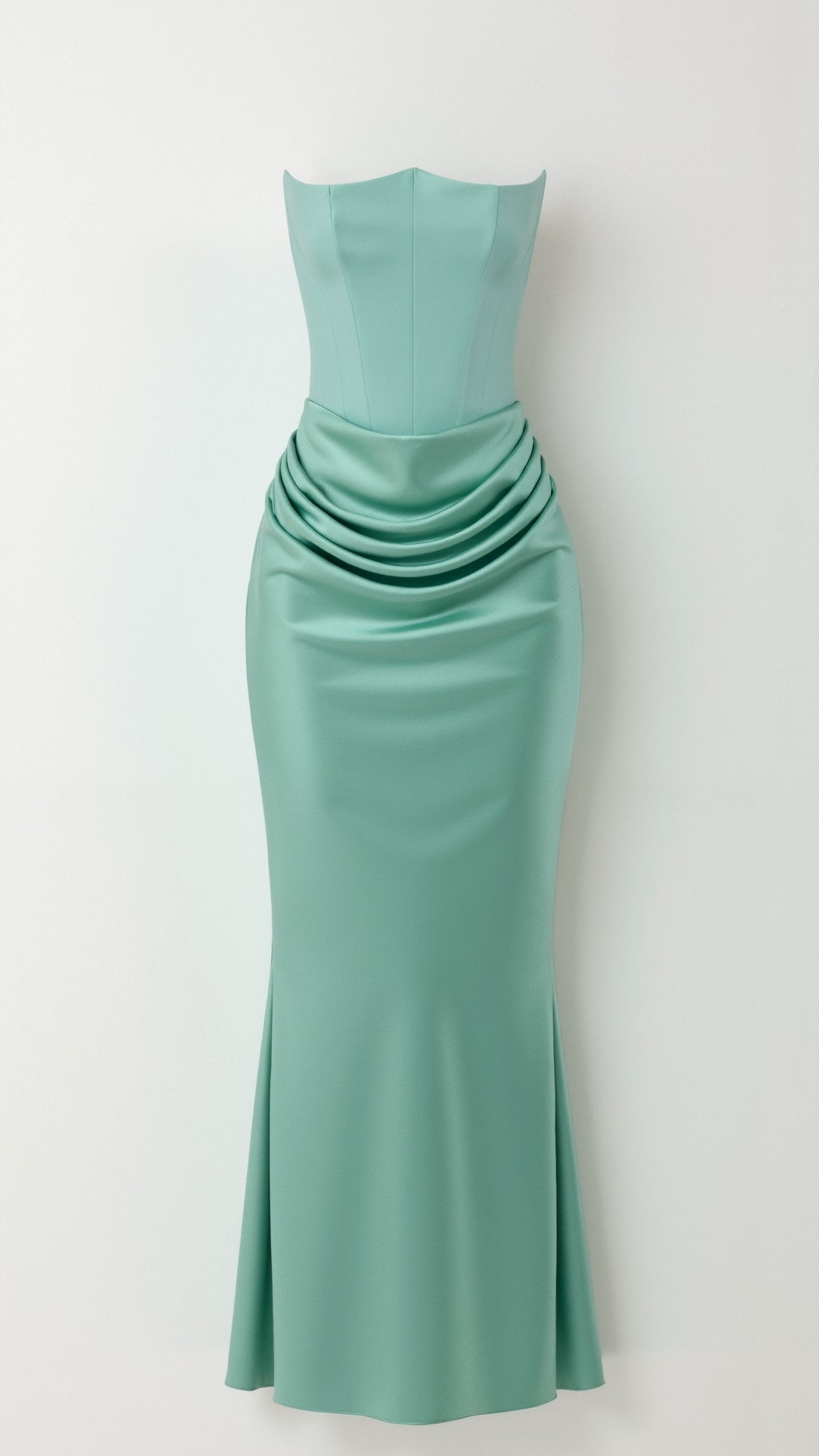 Robe longue corset "Friederike" – Silhouette sirène