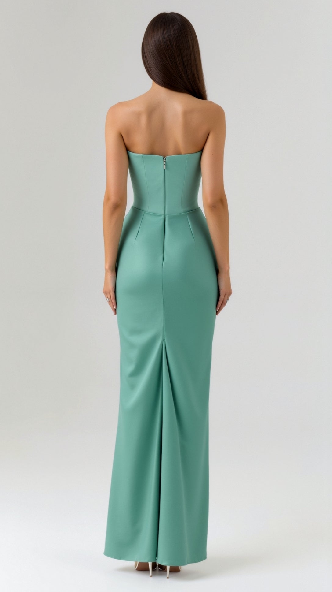 Robe longue corset "Friederike" – Silhouette sirène