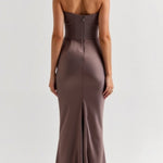 Robe longue corset "Friederike" – Silhouette sirène