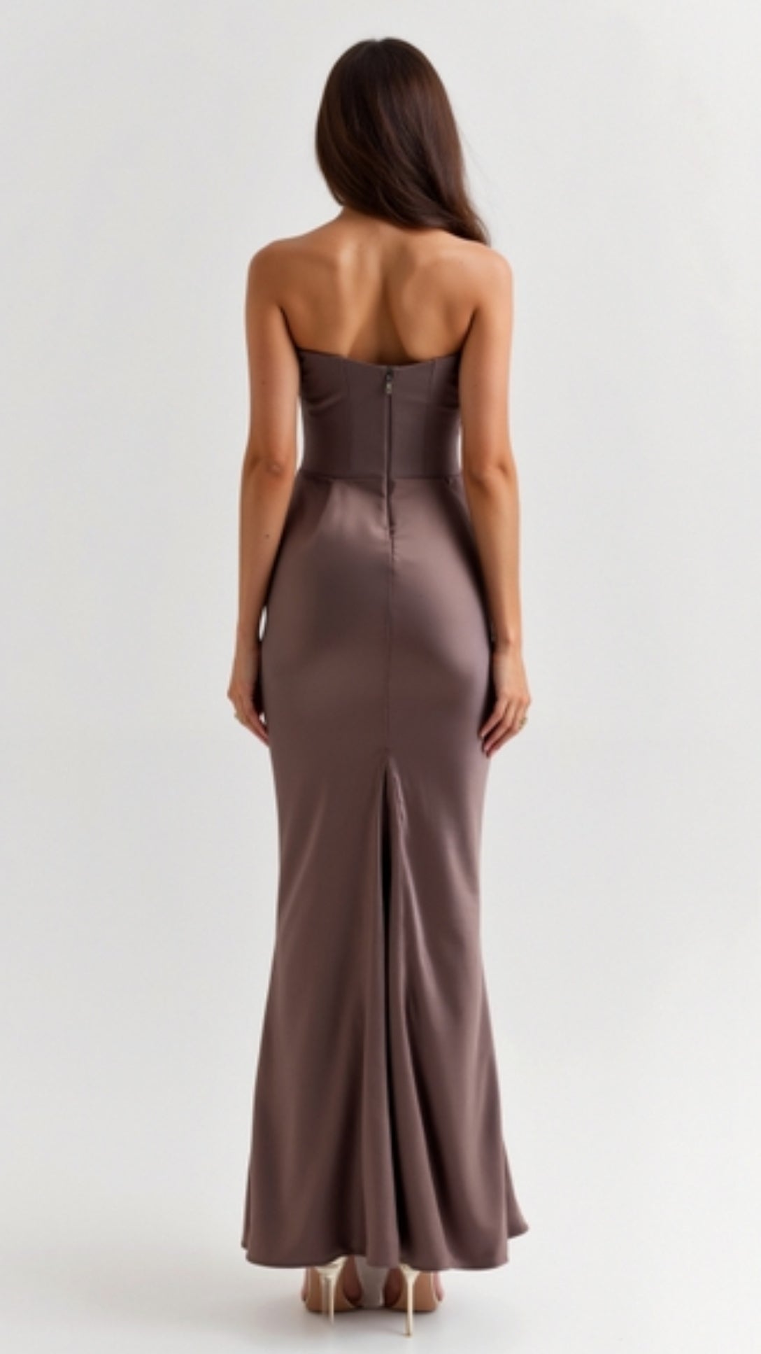 Robe longue corset "Friederike" – Silhouette sirène