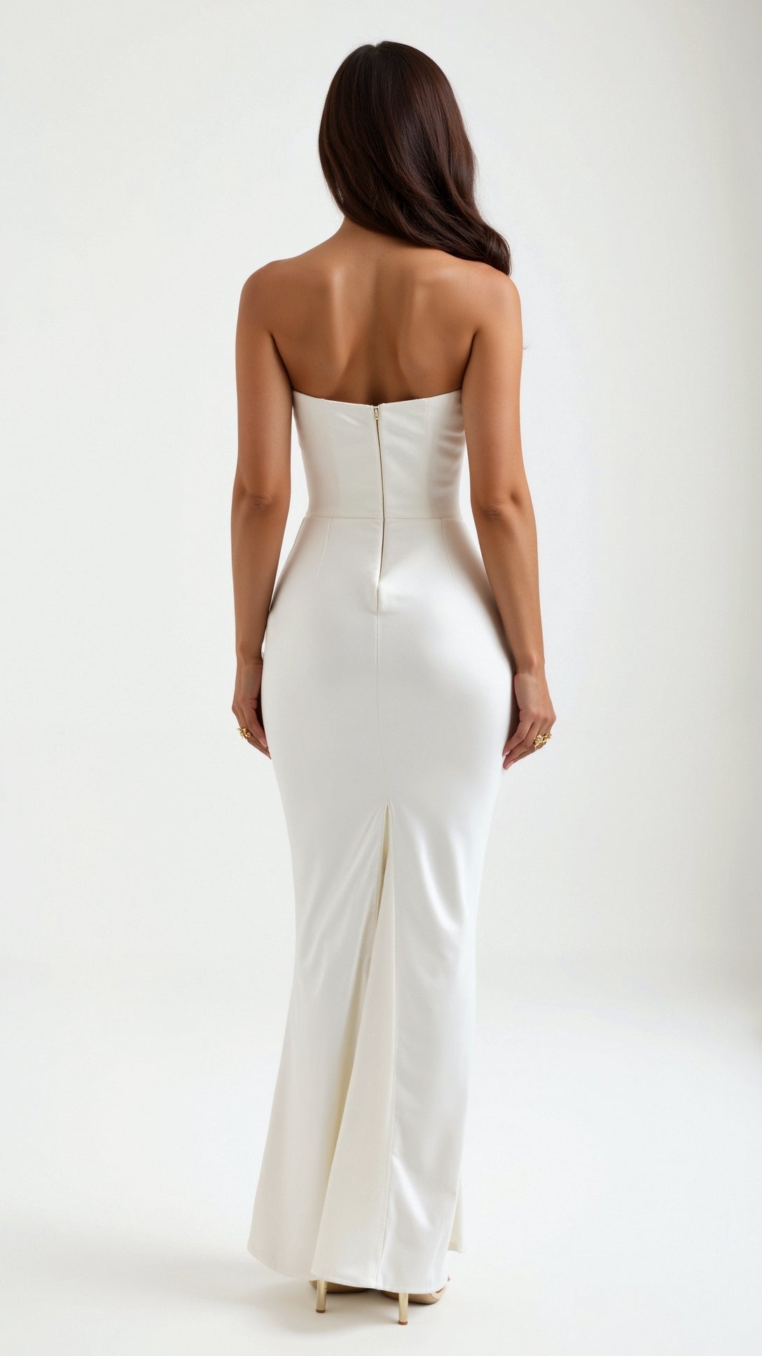 Robe longue corset "Friederike" – Silhouette sirène