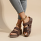 Orthopedische Sandalen "Katharina" – Geweven Riempjes
