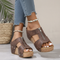 Sleehaksandalen "Valerie" – Met Rits