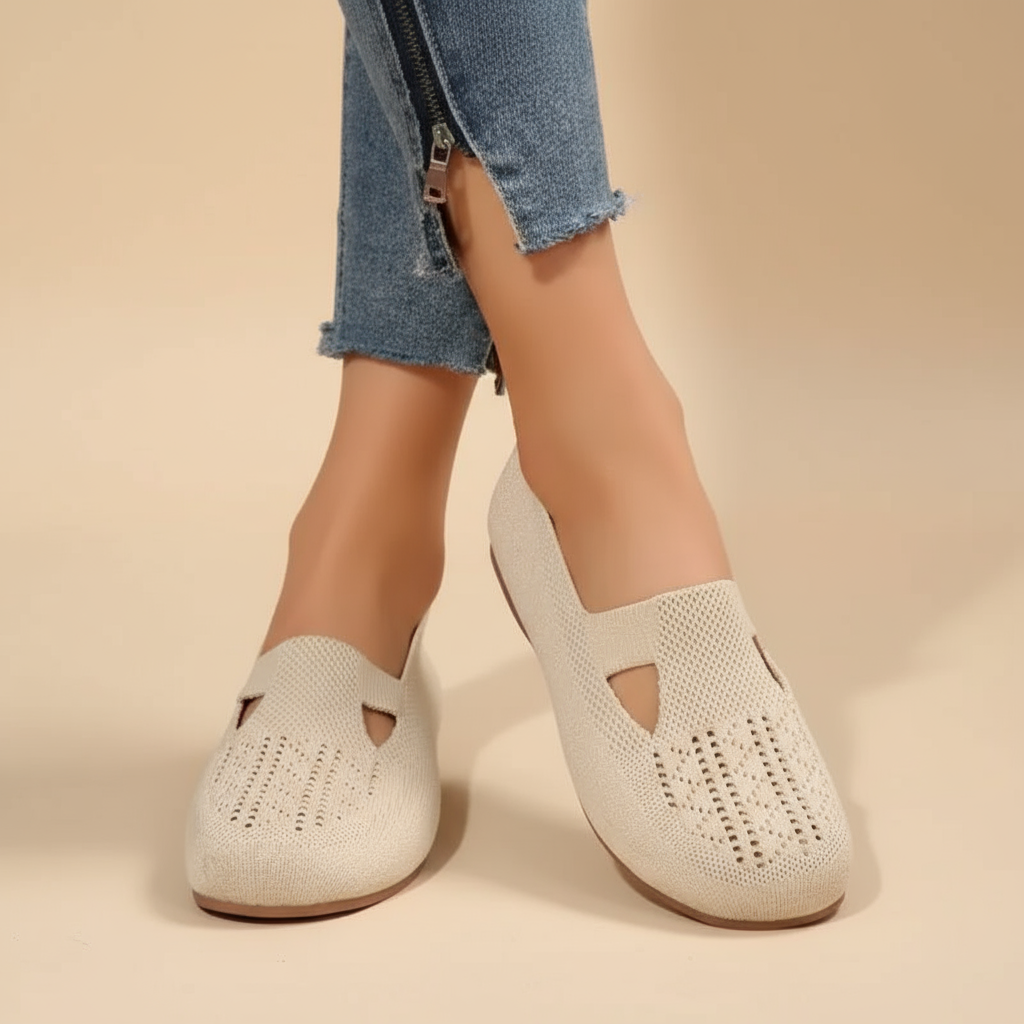 Ergonomische Sandalen "Eva" – Gebreid