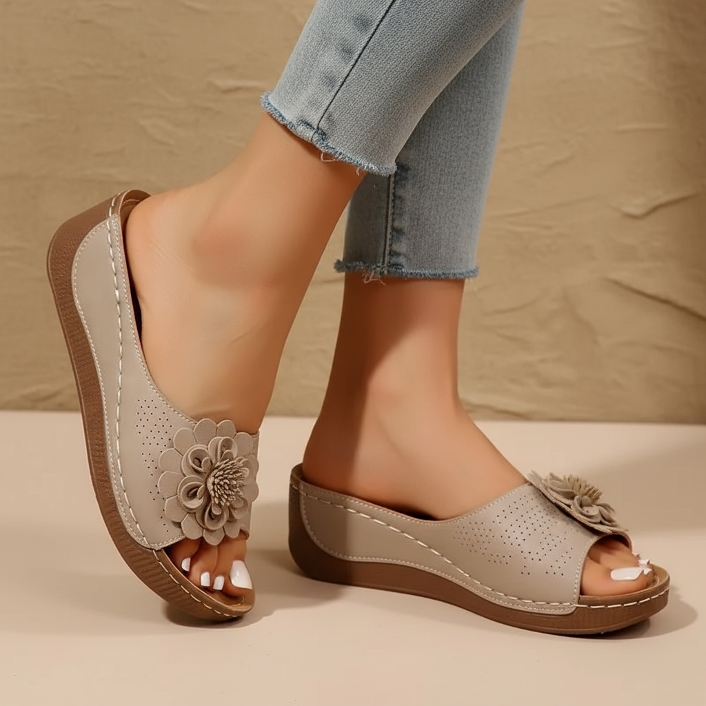 Ergonomische Sandalen "Medellín" – 3D Bloem