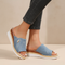 Ergonomische Sandalen "Thea" – Denimlook