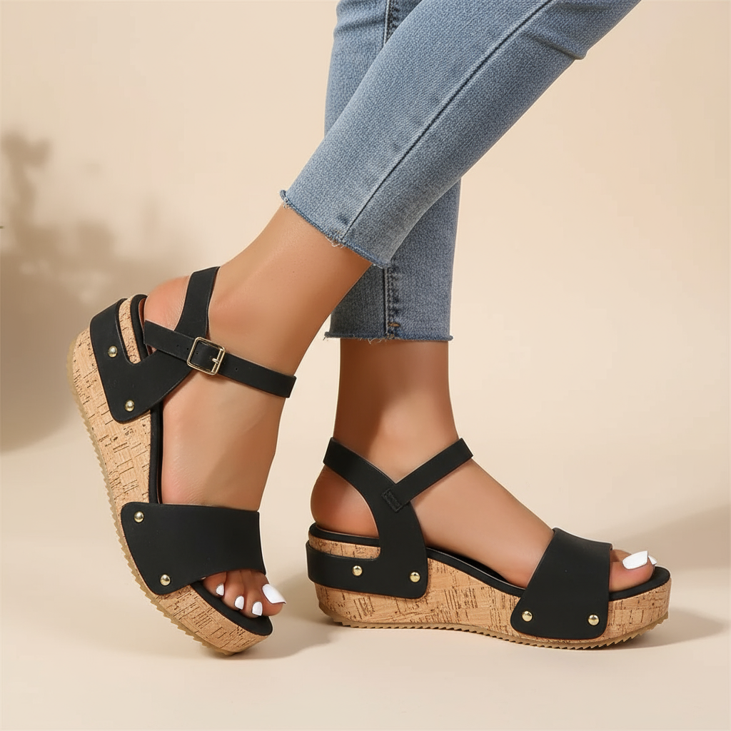 Sleehaksandalen "Martha" – Minimalistisch