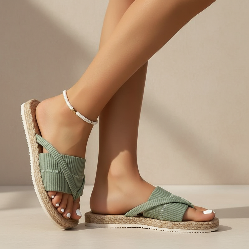 Sandalen "Franziska" – Luchtige Kruisriempjes