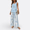 Tweedelige Set "Ísis" – Top & Rechte Broek