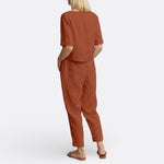 Tweedelige Set "Mia" – Top & Wijde Broek