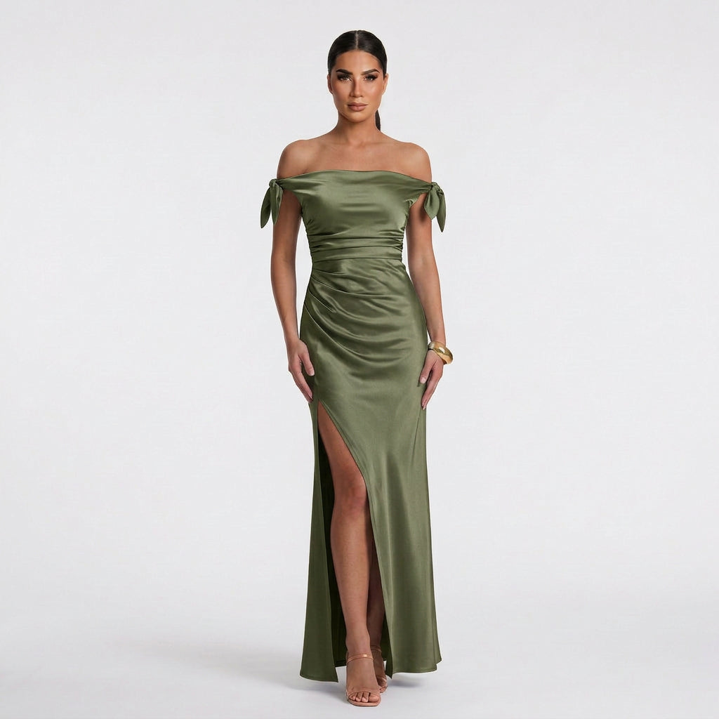 Robe longue "Maja" – Élégante