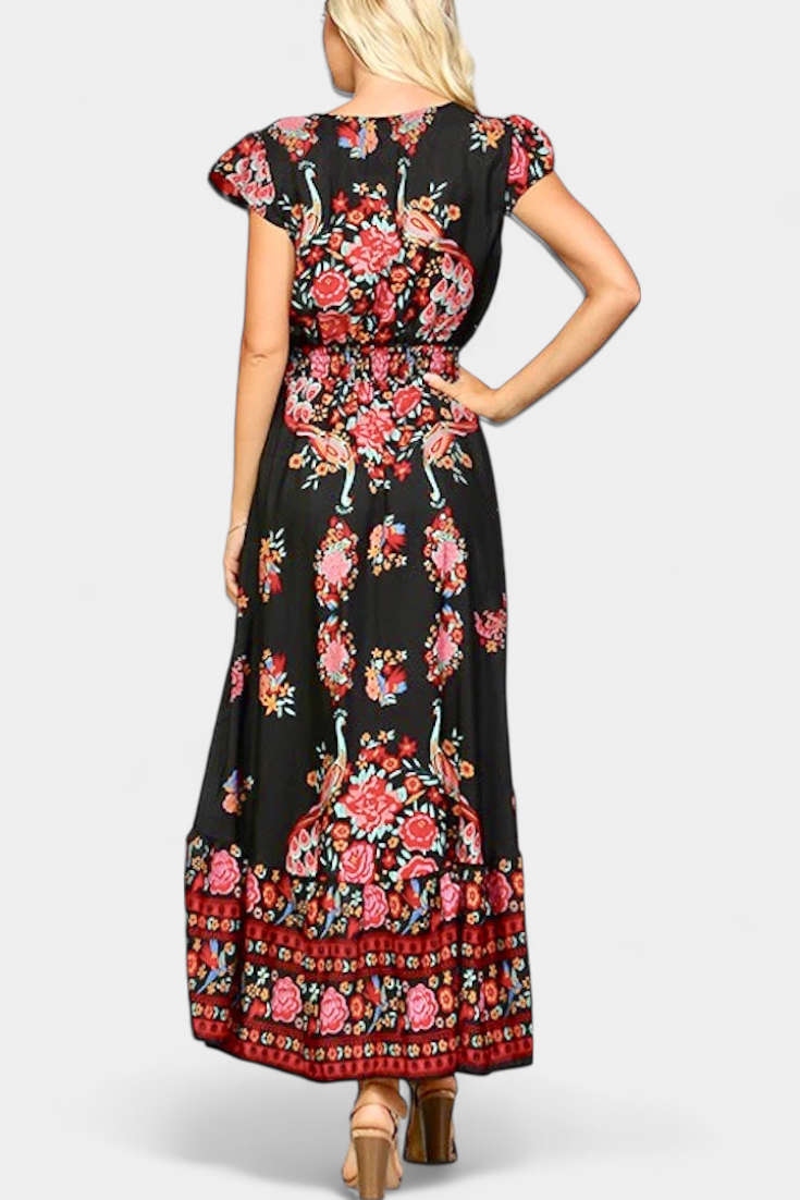Robe Fleurie "Magdalena" – Bohème