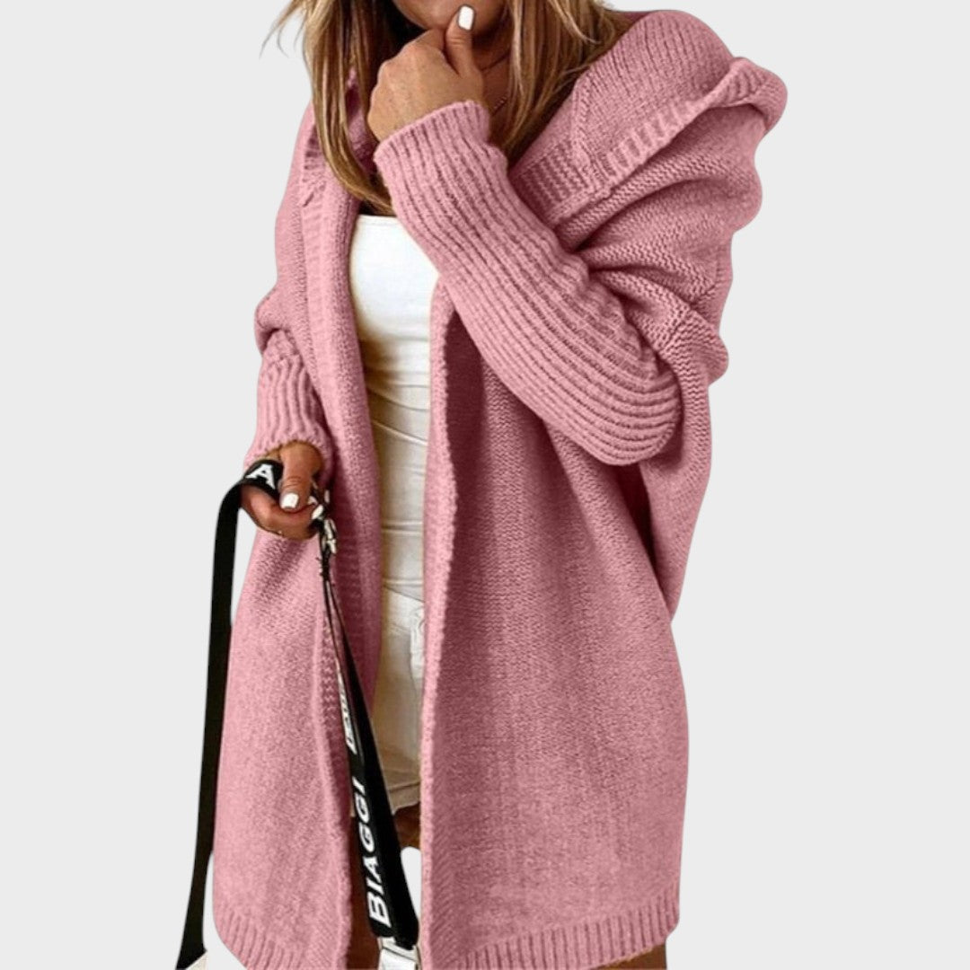 Cardigan "Elke" – Oversized met Kap