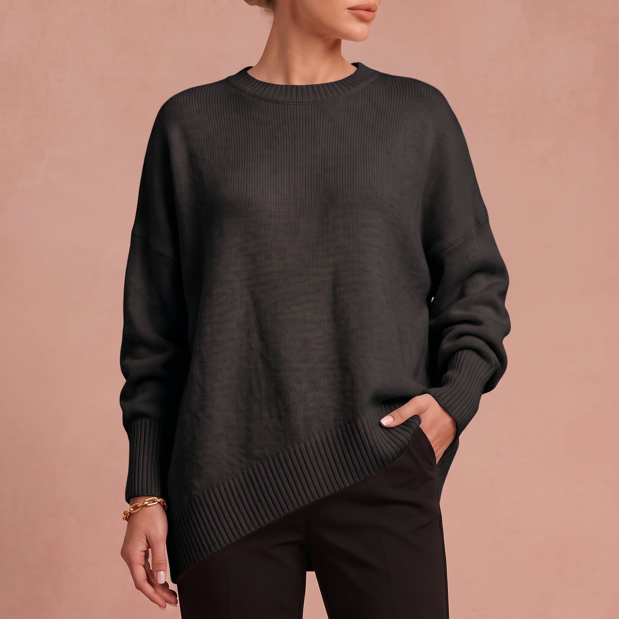 Oversized Trui "Essenz" – Wolmix