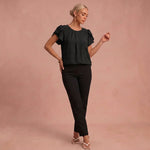 Blouse "Laura" – Plumetis Stippen