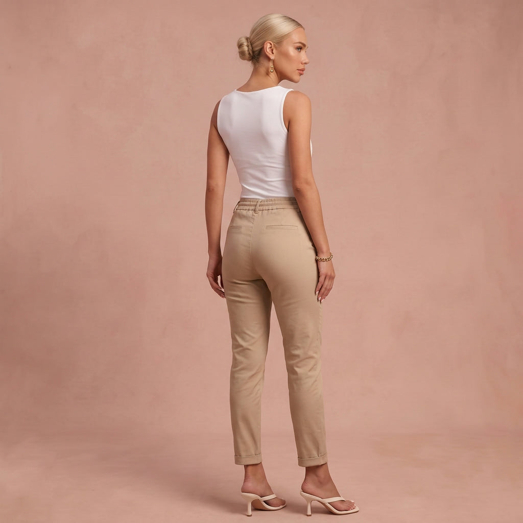 Slim Fit Broek "Veronika"