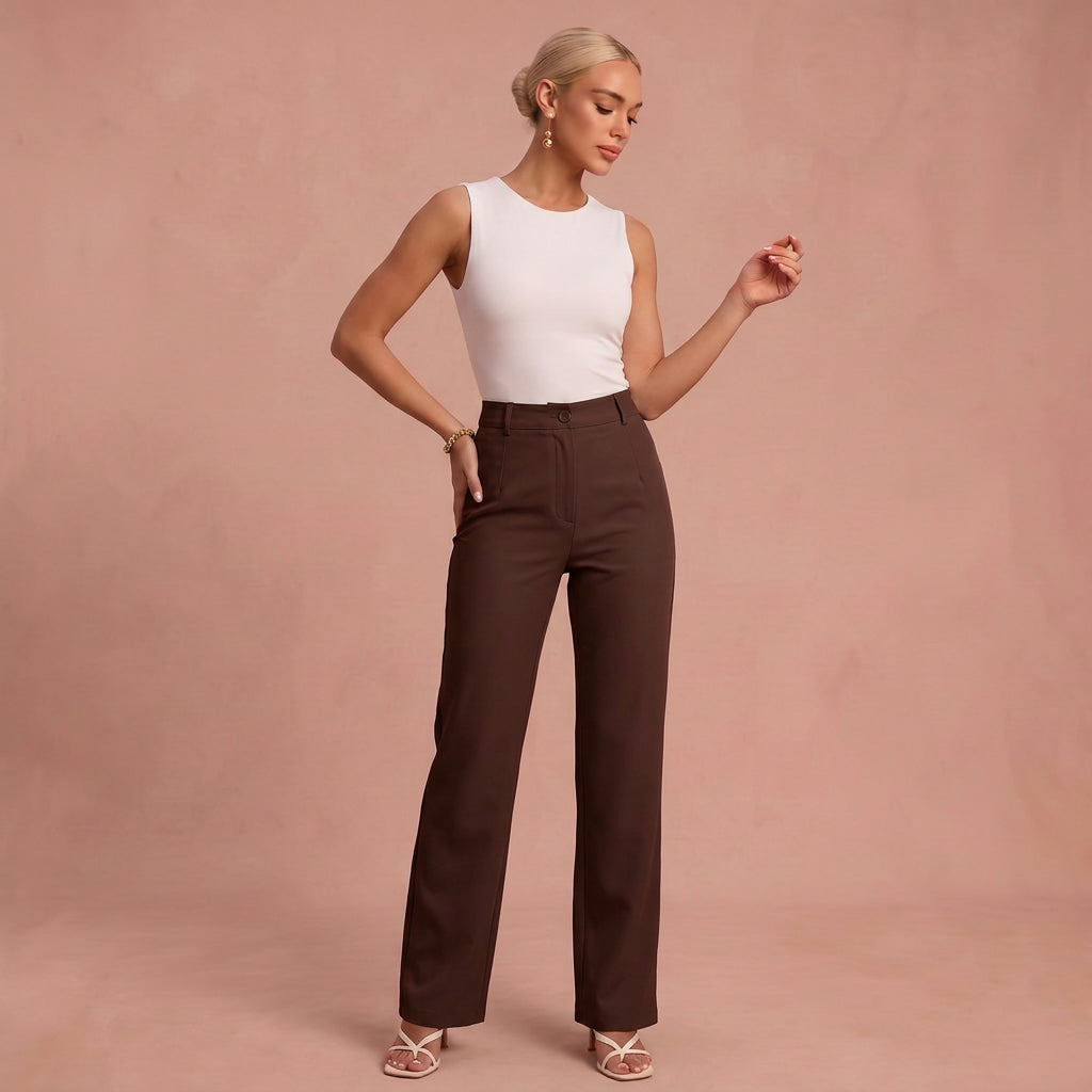 Moderne Broek "Katrin" – Elastische Taille