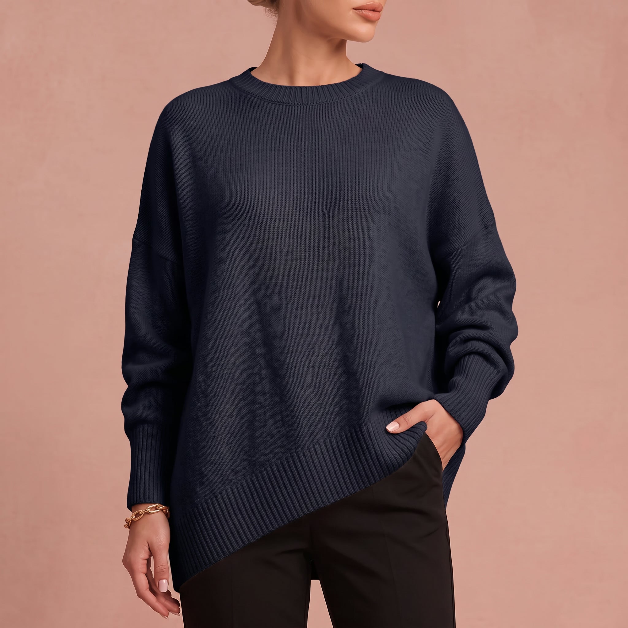 Oversized Trui "Essenz" – Wolmix