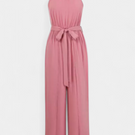 Asymmetrische Jumpsuit "Antonia" – Cut-Out & Strikmouw