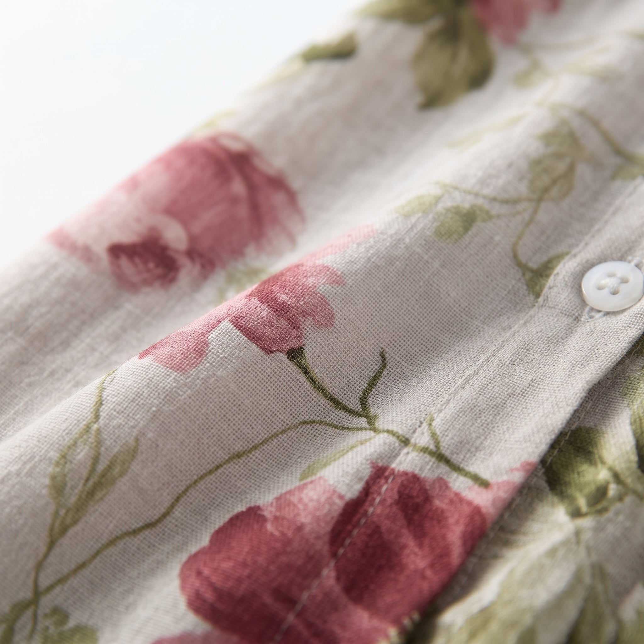 Bloemenkleed "Elisabeth" – Vintage Rijgtaille