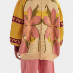 Vest "Ottilie" – Gebreid met Bloemen